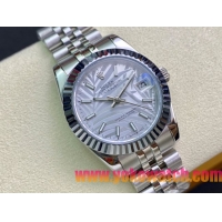 ロレックスコピー・デイトジャスト（DATEJUST）31mm 279160R“全ステンレススチール仕様＋三角坑紋ベゼル＋バーインデックス＋アイスウェーブダイヤル” レディース専用モデル
