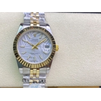 ロレックスコピー・デイトジャスト（DATEJUST）31mm 279160R“イエローゴールドベゼル＋ホワイトパームダイヤル” レディース専用モデル