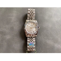ロレックスコピー・デイトジャスト（DATEJUST）31mm 279160R“ダイヤモンドインデックス＋ホワイトダイヤル” レディース専用モデル