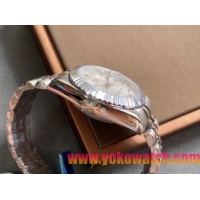 ロレックスコピー・デイトジャスト（DATEJUST）31mm 279160R“ダイヤモンドインデックス＋ホワイトダイヤル” レディース専用モデル