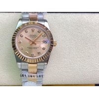 ロレックスコピー・デイトジャスト（DATEJUST）31mm 279160R“ローズゴールドベゼル＋ピンクダイヤル” レディース専用モデル